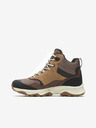 Merrell Hnedé pánske outdoorové členkové tenisky MERRELL Speed Solo Mid Waterproof