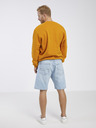 Jack & Jones Svetlomodré pánske džínsové šortky Jack & Jones Tony