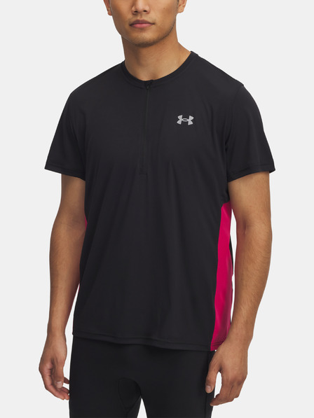 Under Armour Pánske tričko Under Armour UA TRAIL RUN ZIP SS