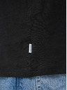 Jack & Jones Čierne základné tričko Jack & Jones