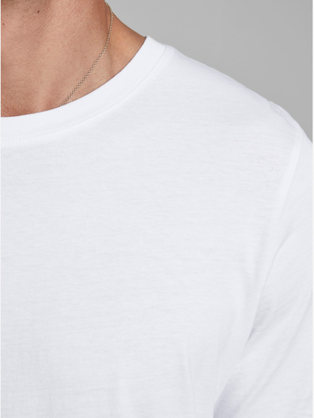 Jack & Jones Biele základné tričko Jack & Jones