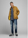 Jack & Jones Modré pánske základné tričko Jack & Jones