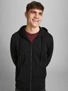 Jack & Jones Čierna základná mikina Jack & Jones