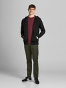 Jack & Jones Čierna základná mikina Jack & Jones