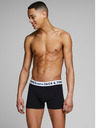 Jack & Jones Súprava troch pánskych boxeriek Jack & Jones Sense v bielej, čiernej a sivej farbe