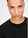 Jack & Jones Čierne základné tričko Jack & Jones Basic