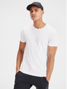Jack & Jones Biele pánske tričko s krátkym rukávom Jack & Jones Basic