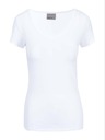 Vero Moda Biele základné tričko s okrúhlym výstrihom VERO MODA Maxi My