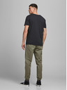 Jack & Jones Čierna košeľa Jack & Jones Esplit s gombíkmi