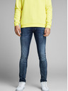 Jack & Jones Modré pánske úzke džínsy Jack & Jones Glenn