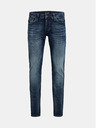 Jack & Jones Modré pánske úzke džínsy Jack & Jones Glenn