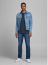 Jack & Jones Tmavomodré základné tričko Jack & Jones Organic