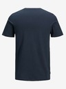 Jack & Jones Tmavomodré základné tričko Jack & Jones Organic