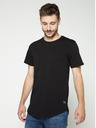 ONLY & SONS Čierne základné tričko ONLY & SONS Matt