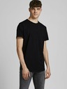 Jack & Jones Čierne základné tričko Jack & Jones Basher