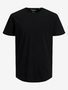Jack & Jones Čierne základné tričko Jack & Jones Basher