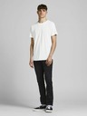 Jack & Jones Krémové základné tričko Jack & Jones Basher