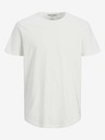 Jack & Jones Krémové základné tričko Jack & Jones Basher