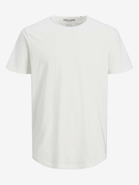 Jack & Jones Krémové základné tričko Jack & Jones Basher