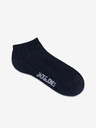 Jack & Jones Sada piatich párov tmavomodrých pánskych ponožiek Jack & Jones Dongo