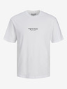 Jack & Jones Biela pánska košeľa Jack & Jones Vesterbo