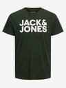 Jack & Jones Tmavozelená pánska košeľa Jack & Jones Corp.