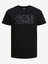 Jack & Jones Čierna pánska košeľa Jack & Jones Corp