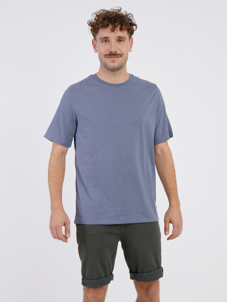 Jack & Jones Modrá pánska pruhovaná základná košeľa Jack & Jones Organic