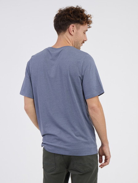 Jack & Jones Modrá pánska pruhovaná základná košeľa Jack & Jones Organic