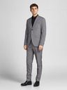 Jack & Jones Šedé pánske oblekové nohavice Jack & Jones Franco