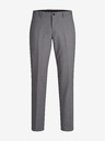 Jack & Jones Šedé pánske oblekové nohavice Jack & Jones Franco