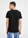Jack & Jones Čierne základné tričko Jack & Jones Basic