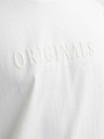 Jack & Jones Biele tričko Jack & Jones Frederiks pre mužov