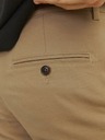 Jack & Jones Svetlohnedé pánske chino nohavice Jack & Jones Marco