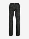 Jack & Jones Tmavo šedé pánske džínsy rovného strihu Jack & Jones Clark
