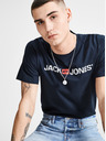 Jack & Jones Modré tričko Jack & Jones