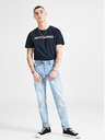 Jack & Jones Modré tričko Jack & Jones