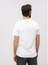 Jack & Jones Biele tričko Jack & Jones s potlačou