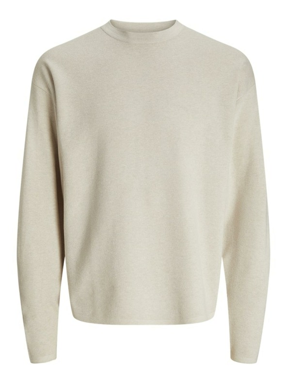 Jack & Jones Pánsky béžový sveter Jack & Jones Urban
