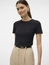 Vero Moda Čierne dámske tielko Vero Moda Lulu