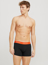 Jack & Jones Súprava piatich pánskych boxeriek Jack & Jones v oranžovej, modrej a čiernej farbe