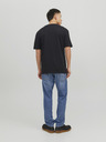 Jack & Jones Čierna pánska mikina s kapucňou Jack & Jones Star