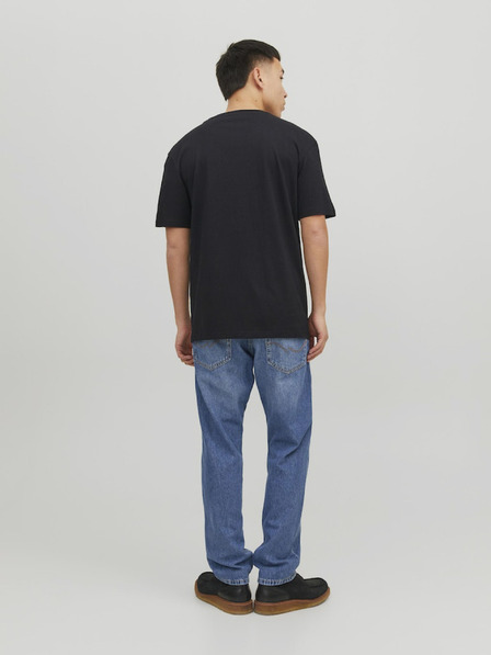 Jack & Jones Čierna pánska mikina s kapucňou Jack & Jones Star