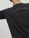 Jack & Jones Čierna pánska mikina s kapucňou Jack & Jones Star