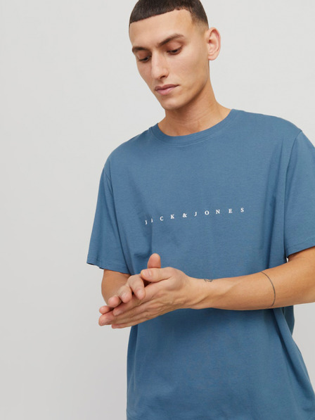 Jack & Jones Modrá pánska košeľa Jack & Jones Star