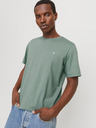 Jack & Jones Zelené pánske tričko Jack & Jones Paulos