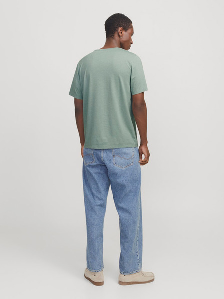 Jack & Jones Zelené pánske tričko Jack & Jones Paulos