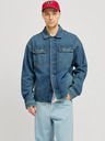 Jack & Jones Modrá pánska džínsová bunda Jack & Jones
