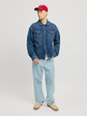 Jack & Jones Modrá pánska džínsová bunda Jack & Jones