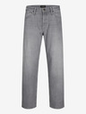 Jack & Jones Svetlošedé pánske voľné džínsy Jack & Jones Eddie